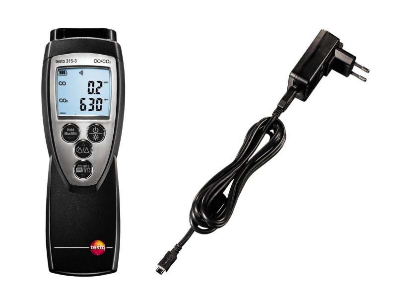 Testo 315-3 - Paralelné meranie CO/CO2 bez Bluetooth